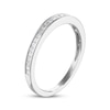 Thumbnail Image 2 of Previously Owned Diamond Wedding Band 1/3 ct tw Princess-cut 14K White Gold
