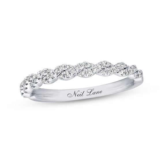Previously Owned Neil Lane Wedding Band 1/5 ct tw Diamonds 14K White Gold