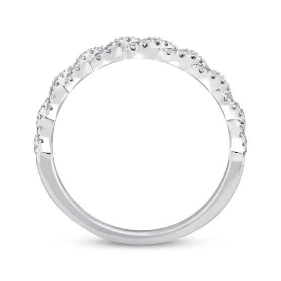 Thumbnail Image 3 of Previously Owned Neil Lane Wedding Band 1/5 ct tw Diamonds 14K White Gold