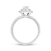 Thumbnail Image 3 of Previously Owned Neil Lane Diamond Engagement Ring 1-3/4 ct tw Oval & Round-cut 14K White Gold