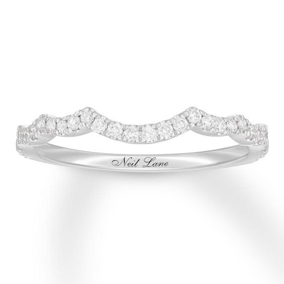 Previously Owned Neil Lane Diamond Wedding Band 1/4 ct tw 14K White Gold