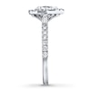 Thumbnail Image 2 of Previously Owned Neil Lane Engagement Ring 1-1/4 ct tw Pear/Baguette/Round Diamonds 14K White Gold