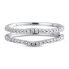 Thumbnail Image 2 of Previously Owned Diamond Enhancer Ring 1/4 ct tw Round-cut 14K White Gold