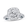 Thumbnail Image 0 of Previously Owned Neil Lane Engagement Ring 2-3/4 ct tw Round-cut Diamonds 14K White Gold - Size 5.5