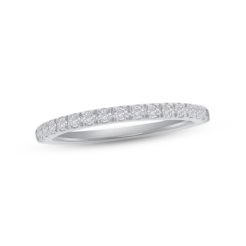 Main Image 1 of Previously Owned Diamond Wedding Band 1/4 ct tw 14K White Gold