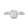 Thumbnail Image 4 of Previously Owned Diamond Engagement Ring 3/8 ct tw Round-cut 10K White Gold
