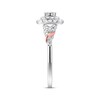 Thumbnail Image 2 of Previously Owned Diamond Engagement Ring 1/2 ct tw Princess & Round 10K Gold