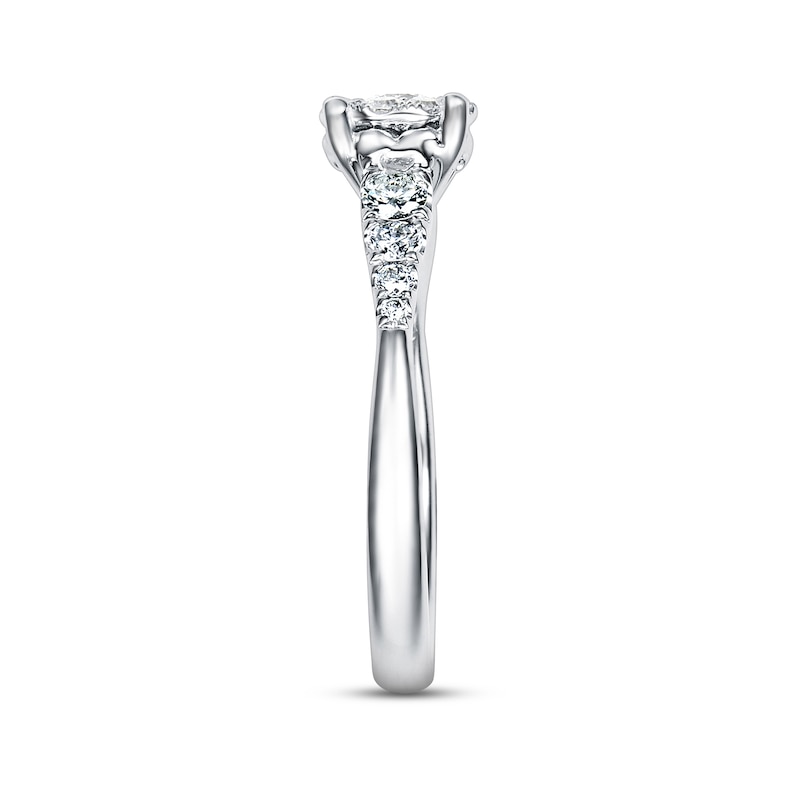 Previously Owned Diamond Engagement Ring 5/8 ct tw 14K White Gold