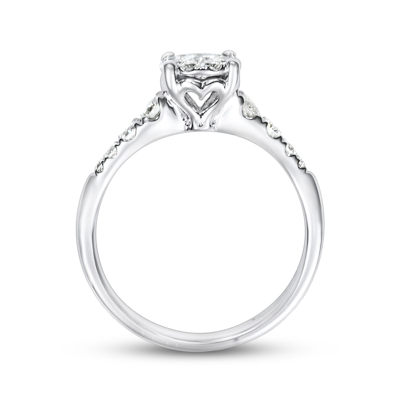 Previously Owned Diamond Engagement Ring 5/8 ct tw 14K White Gold