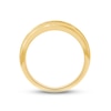 Thumbnail Image 3 of Previously Owned Men's Black & White Diamond Wedding Band 1/2 cttw 10K Yellow Gold