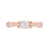 Thumbnail Image 2 of Previously Owned Adrianna Papell Diamond Engagement Ring 3/8 ct tw 14K Rose Gold