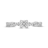 Thumbnail Image 4 of Previously Owned Hallmark Diamonds Engagement Ring 3/8 ct tw Round-cut 10K White Gold