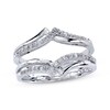 Thumbnail Image 1 of Previously Owned Diamond Enhancer Ring 1/4 ct tw Round-cut 14K White Gold
