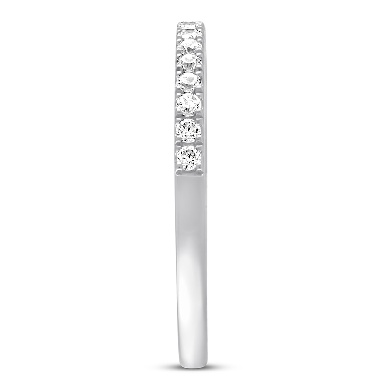 Main Image 2 of Previously Owned Diamond Band 1/4 ct tw 14K White Gold - Size 8