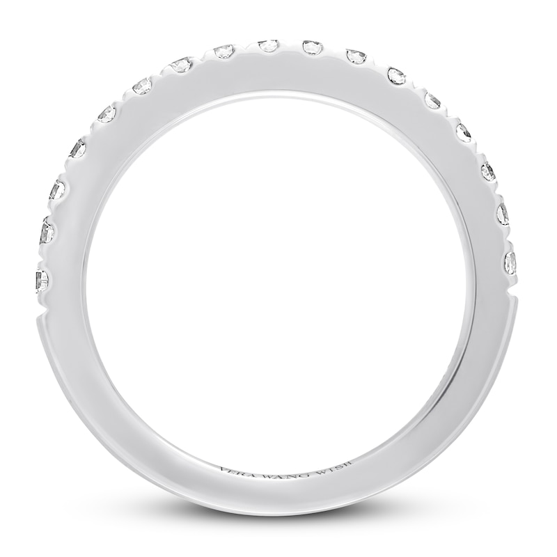 Main Image 3 of Previously Owned Diamond Band 1/4 ct tw 14K White Gold - Size 8