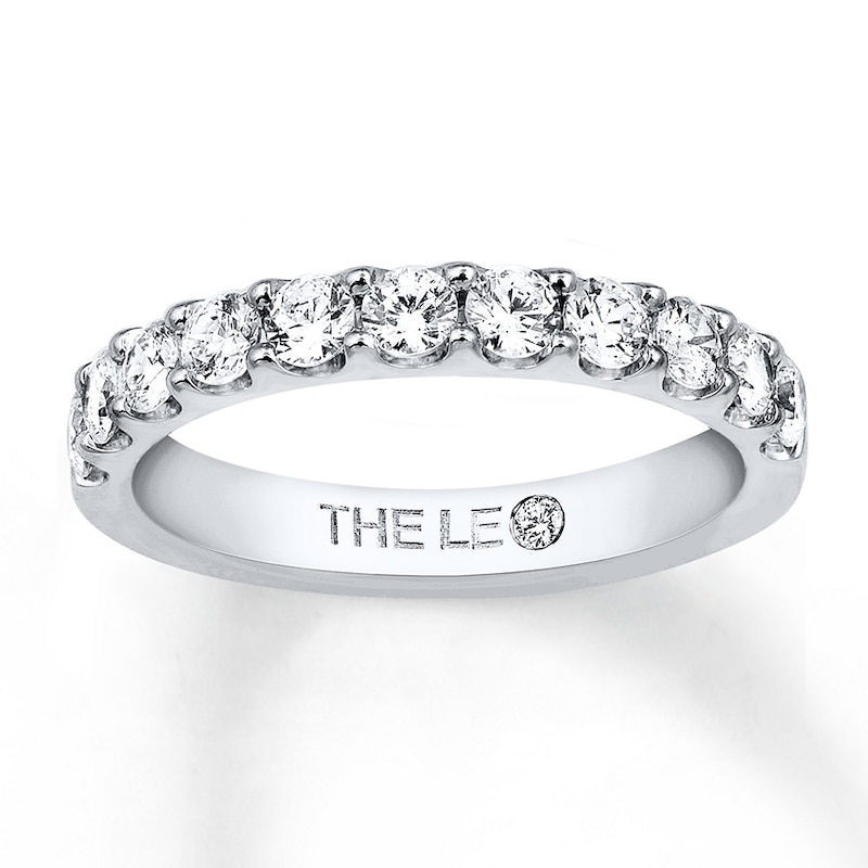 Previously Owned THE LEO Wedding Band 7/8 ct tw Round-cut Diamonds Platinum