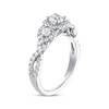 Thumbnail Image 1 of Previously Owned THE LEO Diamond Three-Stone Engagement Ring 1 ct tw Round-cut 14K White Gold