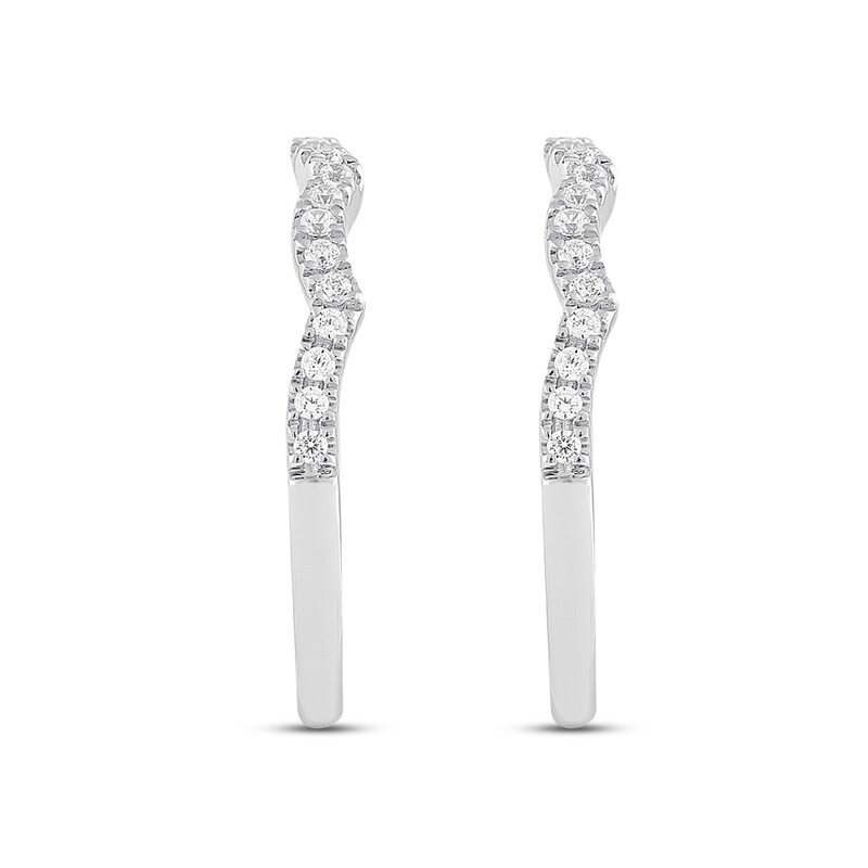 Main Image 2 of Previously Owned Ever Us Diamond Wedding Bands 3/8 cttw Round-cut 14K White Gold