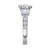 Thumbnail Image 2 of Previously Owned Diamond Engagement Ring 1-1/2 ct tw Round-Cut 14K White Gold