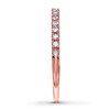 Thumbnail Image 3 of Previously Owned Diamond Wedding Band 1/4 ct tw Round-cut 10K Rose Gold - Size 11