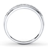 Thumbnail Image 1 of Previously Owned Diamond Wedding Band Round-cut 1/20 ct tw 10K White Gold