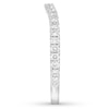 Thumbnail Image 3 of Previously Owned Neil Lane Diamond Wedding Band 3/8 ct tw 14K White Gold - Size 4.25