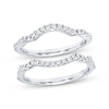 Thumbnail Image 1 of Previously Owned Diamond Wedding Bands 3/8 ct tw Round-cut 14K White Gold Size 11