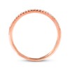 Thumbnail Image 2 of Previously Owned Diamond Wedding Band 1/10 ct tw Round-cut 14K Rose Gold