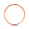 Thumbnail Image 2 of Previously Owned Diamond Wedding Band 1/10 ct tw Round-cut 14K Rose Gold
