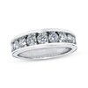Thumbnail Image 0 of Previously Owned Diamond Wedding Band 1-1/5 ct tw Round-cut 14K White Gold - Size 4.5