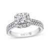 Thumbnail Image 1 of Previously Owned THE LEO Diamond Engagement Ring 1 Carat tw 14K White Gold - Size 4.25