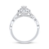 Thumbnail Image 3 of Previously Owned Neil Lane Bridal Diamond Ring 1-1/6 ct tw Oval & Round-cut 14K White Gold Size 9