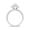 Thumbnail Image 3 of Previously Owned Neil Lane Oval Diamond Engagement Ring 1-3/4 ct tw 14K White Gold - Size 5.5