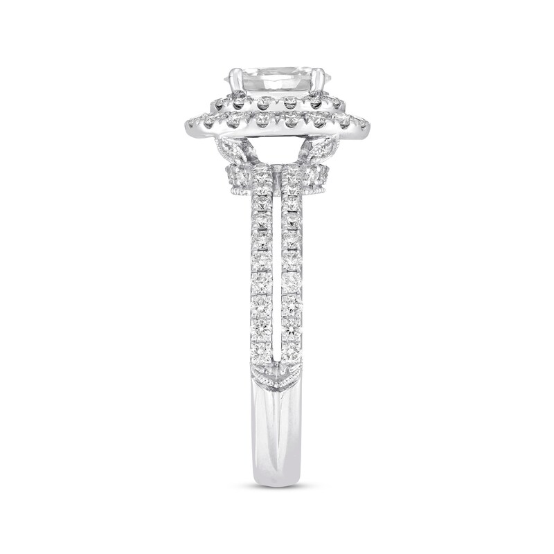 Main Image 2 of Previously Owned Neil Lane Oval Diamond Engagement Ring 1-3/4 ct tw 14K White Gold - Size 6.5