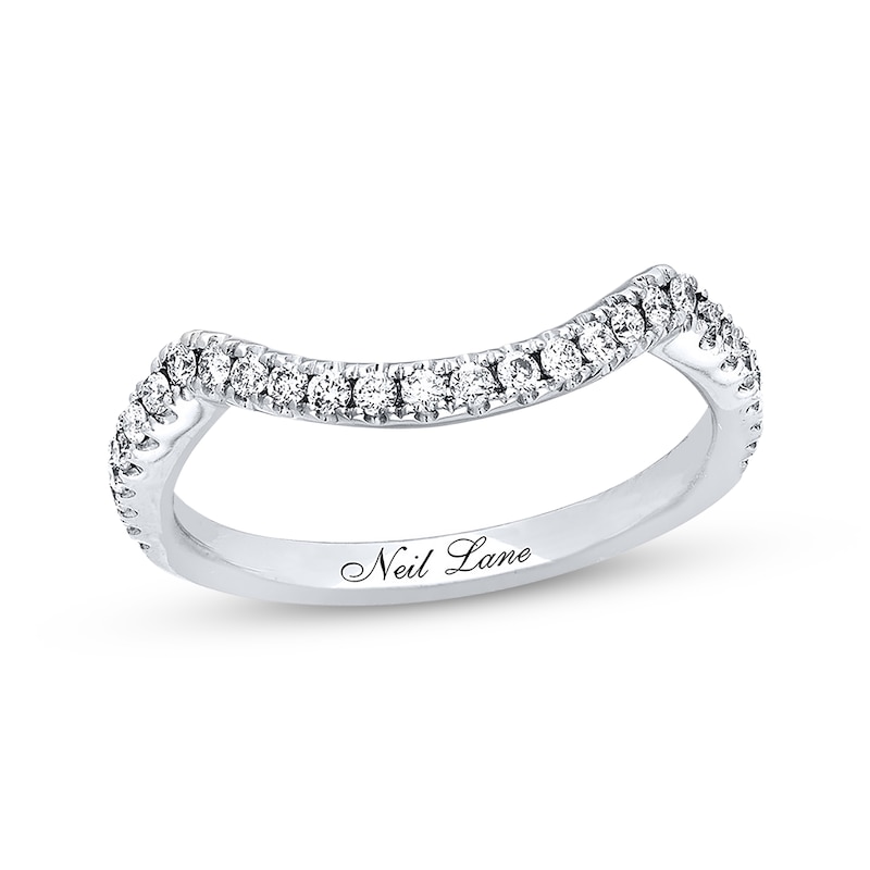 Previously Owned Neil Lane Wedding Band 1/3 ct tw Diamonds 14K White Gold