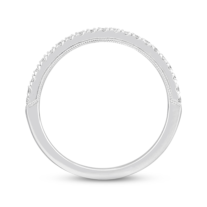 Main Image 3 of Previously Owned Neil Lane Diamond Wedding Band 1/4 ct tw Round-cut 14K White Gold