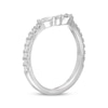 Thumbnail Image 1 of Previously Owned Neil Lane Diamond Wedding Band 3/8 ct tw Marquise & Round-cut 14K White Gold