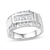 Thumbnail Image 0 of Previously Owned Men's Wedding Band 1 ct tw Diamonds 14K White Gold