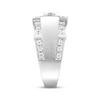 Thumbnail Image 1 of Previously Owned Men's Wedding Band 1 ct tw Diamonds 14K White Gold