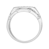 Thumbnail Image 2 of Previously Owned Men's Wedding Band 1 ct tw Diamonds 14K White Gold