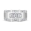 Thumbnail Image 3 of Previously Owned Men's Wedding Band 1 ct tw Diamonds 14K White Gold