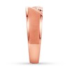 Thumbnail Image 2 of Previously Owned Men's Wedding Band 1/10 ct tw Diamonds 10K Rose Gold