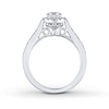 Thumbnail Image 2 of Previously Owned THE LEO Engagement Ring 3/4 ct tw Diamonds 14K White Gold