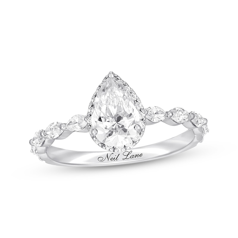 Previously Owned Neil Lane Premiere Diamond Engagement Ring 1-1/2 ct tw ...
