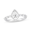 Thumbnail Image 0 of Previously Owned Neil Lane Premiere Pear-Shaped Diamond Engagement Ring 1-1/2 ct tw 14K White Gold - Size 5