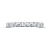 Thumbnail Image 2 of Previously Owned Diamond Anniversary Ring 1/2 ct tw Round-cut 14K White Gold