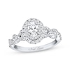 Thumbnail Image 1 of Previously Owned Neil Lane Bridal Oval Diamond Engagement Ring 1-1/6 ct tw 14K White Gold - Size 6