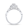 Thumbnail Image 3 of Previously Owned Neil Lane Bridal Oval Diamond Engagement Ring 1-1/6 ct tw 14K White Gold - Size 6