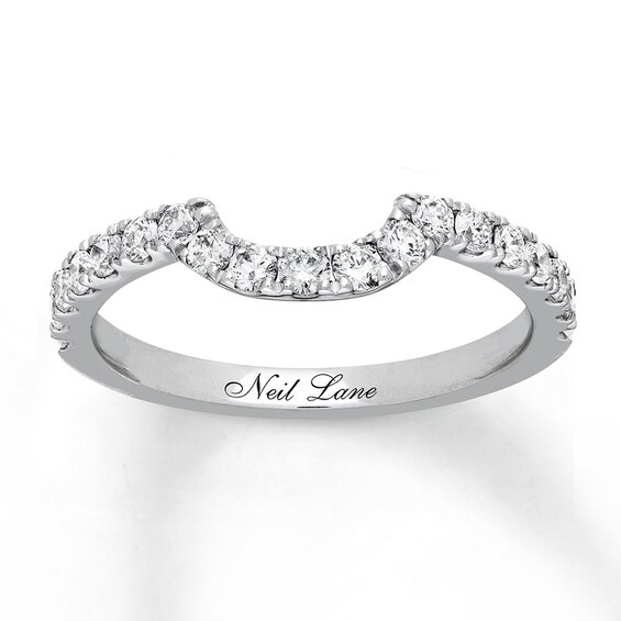 Previously Owned Neil Lane Wedding Band 1/2 ct tw Round-cut Diamonds 14K White Gold