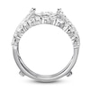 Thumbnail Image 2 of Previously Owned Diamond Enhancer Ring 1-1/3 ct tw Round-cut 14K White Gold